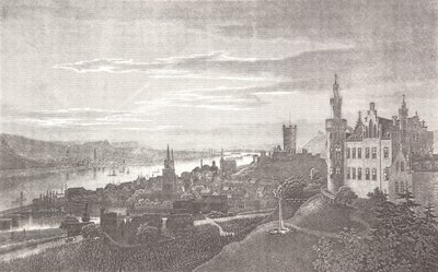 Bingen by Pierre Joseph Redouté